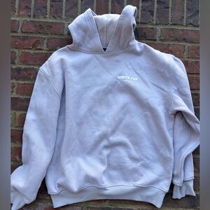 White Fox hoodie sweatshirt